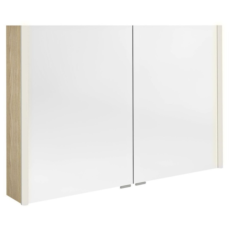 Armoire miroir ALIX avec éclairage LED 106x70x17,5cm, Elm Bardini Armoire miroir ALIX avec éclairage LED 106x70x17,5cm, Elm Bardini