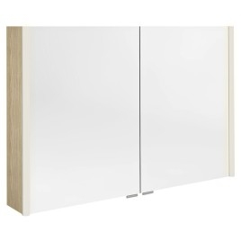 Armoire miroir ALIX avec éclairage LED 106x70x17,5cm, Elm Bardini