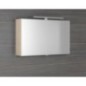 CLOE miroir armoire incl. Lumière LED, 80x50x18cm, Ulme Bardini CLOE miroir armoire incl. Lumière LED, 80x50x18cm, Ulme Bardini