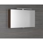 CLOE miroir armoire incl. Lumière LED, 80x50x18cm, Pine Rustic CLOE miroir armoire incl. Lumière LED, 80x50x18cm, Pine Rustic