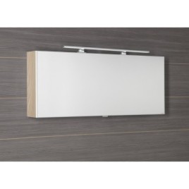 Armoire à glace CLOE avec éclairage LED, 120x50x18cm, Elm Bardini