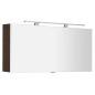 CLOE miroir armoire incl. Lumière LED, 120x50x18cm, Pine Rustic CLOE miroir armoire incl. Lumière LED, 120x50x18cm, Pine Rustic