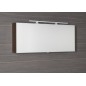 CLOE miroir armoire incl. Lumière LED, 120x50x18cm, Pine Rustic CLOE miroir armoire incl. Lumière LED, 120x50x18cm, Pine Rustic