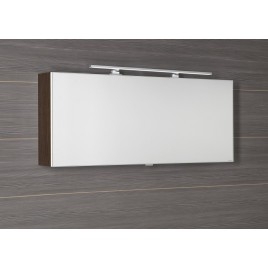 CLOE miroir armoire incl. Lumière LED, 120x50x18cm, Pine Rustic