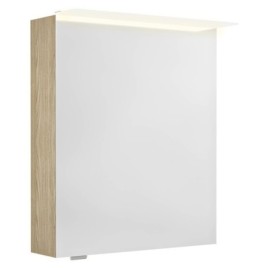 Armoire de toilette LINEX avec éclairage LED, 60x70x15cm, gauche/droite, Elm Bardini