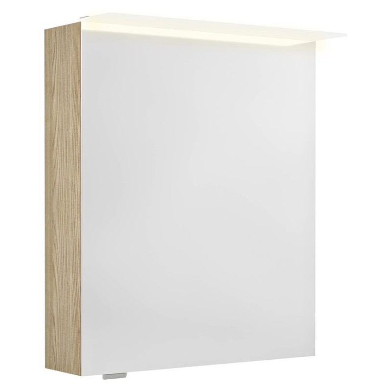 Armoire de toilette LINEX avec éclairage LED, 60x70x15cm, gauche/droite, Elm Bardini Armoire de toilette LINEX avec éclairage LED, 60x70x15cm, gauche/droite, Elm Bardini