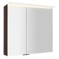 Armoire à miroir LINEX avec éclairage LED, 80x70x15cm, Pin Rustik Armoire à miroir LINEX avec éclairage LED, 80x70x15cm, Pin Rustik