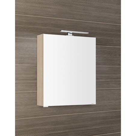 Armoire de toilette MIRRÓ avec éclairage LED, 60x70x16cm, gauche/droite, Elm Bardini