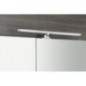 MIRRÓ miroir armoire incl. Lumière LED, 80x70x16cm, chêne argenté MIRRÓ miroir armoire incl. Lumière LED, 80x70x16cm, chêne argenté