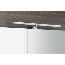 MIRRÓ miroir armoire incl. Lumière LED, 80x70x16cm, Pine Rustic