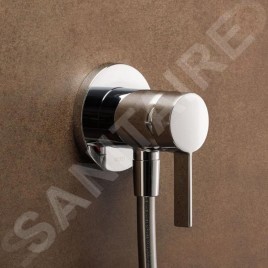 Keuco IXMO - Mitigeur de douche SOLO encastré avec corps d'encastrement, chrome 59552019521