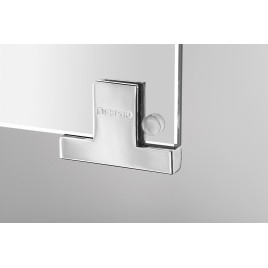 MIRRÓ miroir armoire incl. Lumière LED, 3x portes, 120x70x16cm, Elm Bardini