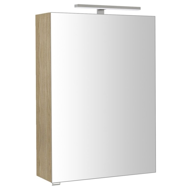 RIWA miroir armoire incl. Lumière LED, 50x70x17cm, Elm Bardini RIWA miroir armoire incl. Lumière LED, 50x70x17cm, Elm Bardini