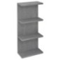 Étagère ouverte RIWA 30x70x15cm, chêne argenté Étagère ouverte RIWA 30x70x15cm, chêne argenté