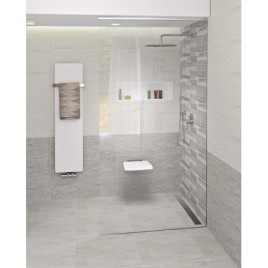 INSERTA niche de douche encastrée, bille, 810x270mm, blanc