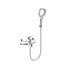Novaservis Metalia Eco+ - Robinetterie de baignoire ECO+ avec accessoires, chrome 57020,0E