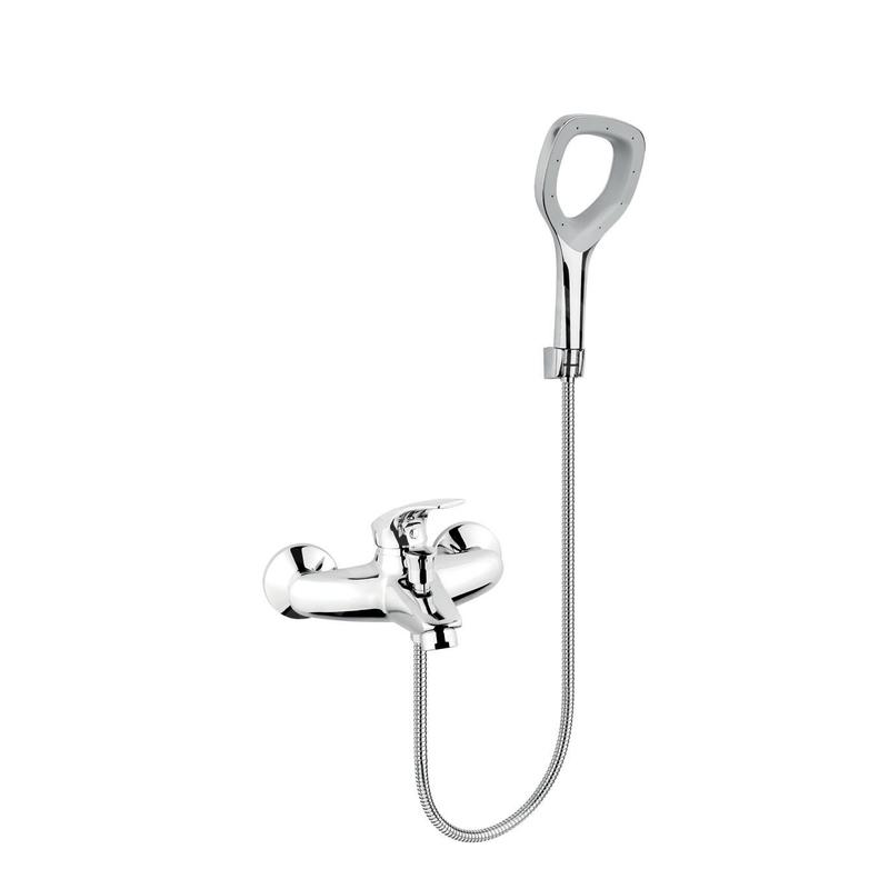 Novaservis Metalia Eco+ - Robinetterie de baignoire ECO+ avec accessoires, chrome 57020,0E Novaservis Metalia Eco+ - Robinetterie de baignoire ECO+ avec accessoires, chrome 57020,0E