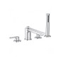 Kludi Zenta SL - Mitigeur pour montage sur bord de baignoire, installation 4 trous, chrome 484240565 Kludi Zenta SL - Mitigeur pour montage sur bord de baignoire, installation 4 trous, chrome 484240565