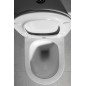 PACO RIMLESS Fermer Toilettes couple, blanc