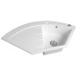 Coin Granite Cuisine Couvercle 114x57,5cm, blanc