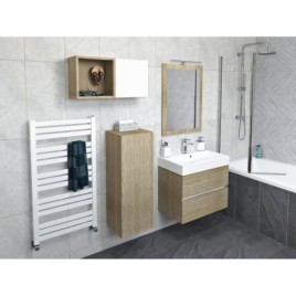 ESPACE Unité de rangement 35x94x32cm, 1x porte, gauche/droite/Pine Rustique