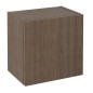 ESPACE Unité de rangement 35x35x22cm, 1x porte, gauche/droite/Pine Rustique