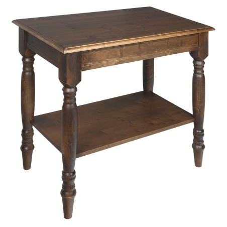 Table vasque CIMBURA 80x50x75cm, épicéa teinté