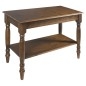 Table vasque CIMBURA 100x50x75cm, épicéa teinté