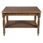 Table vasque CIMBURA 100x50x75cm, épicéa teinté