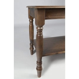 Table vasque CIMBURA 100x50x75cm, épicéa teinté