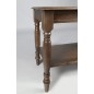 Table vasque CIMBURA 100x50x75cm, épicéa teinté