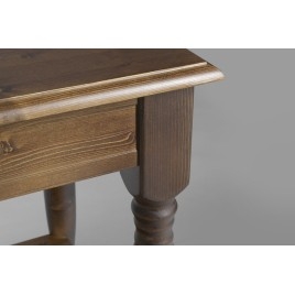 Table vasque CIMBURA 100x50x75cm, épicéa teinté
