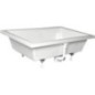 Receveur de douche rectangulaire DEEP, cadre 150x75x26cm, blanc Receveur de douche rectangulaire DEEP, cadre 150x75x26cm, blanc