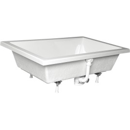 Receveur de douche rectangulaire DEEP, cadre 150x75x26cm, blanc