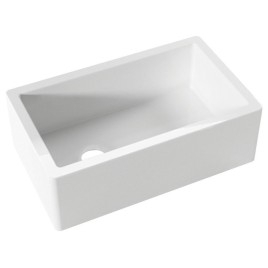 Évier céramique ESSEX 76x45,6cm, blanc