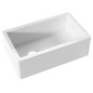 Évier céramique ESSEX 76x45,6cm, blanc