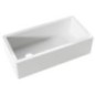 Évier céramique ESSEX 91x45,6cm, blanc