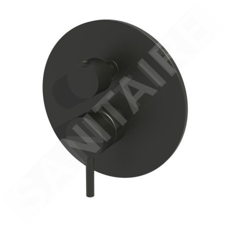 Paffoni Light - Mitigeur encastré pour 3 sorties, noir mat LIG019NO