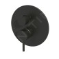 Paffoni Light - Mitigeur encastré pour 3 sorties, noir mat LIG019NO