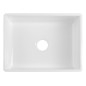 Evier céramique GLORY 61x46 cm, blanc