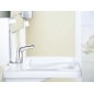 Hansa Medipro - Mitigeur de lavabo électronique, sans mélangeur, alimentation secteur, chrome 05672029