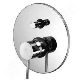 Paffoni Light - Mitigeur de douche encastré avec inverseur et corps d’encastrement, chrome LIG015CR
