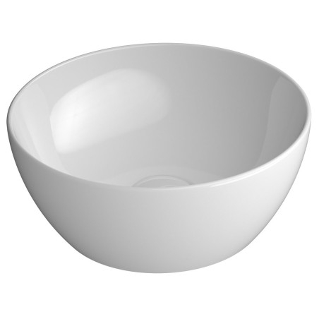 PURA comptoir lavabo en céramique, dia 32cm, blanc ExtraGlaze