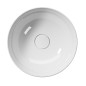 PURA comptoir lavabo en céramique, dia 32cm, blanc ExtraGlaze PURA comptoir lavabo en céramique, dia 32cm, blanc ExtraGlaze