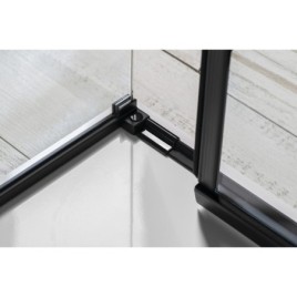ALTIS BLACK Écran rectangulaire 1100x900 mm, variante L/R