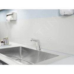 Hansa Medipro - Mitigeur de lavabo électronique, avec mélangeur, alimentation par piles, chrome 05672119