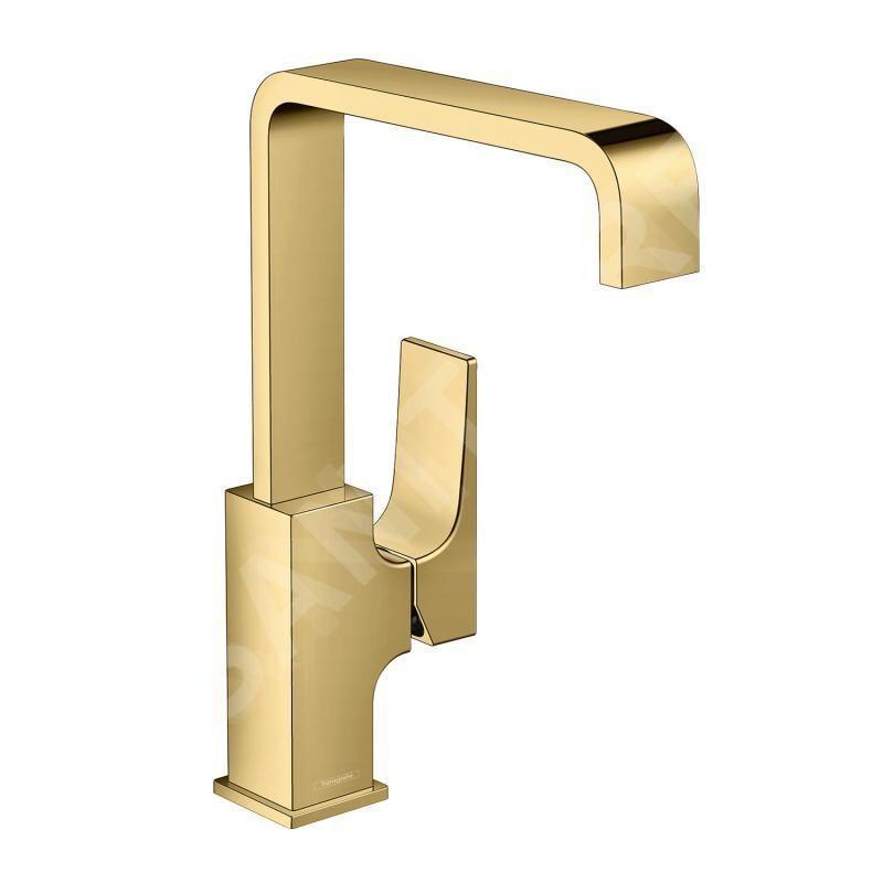 Hansgrohe Metropol - Mitigeur de lavabo avec bonde Push-Open, aspect doré poli 32511990