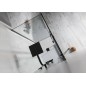 ALTIS BLACK Écran rectangulaire 1300x800 mm, variante L/R