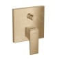 Hansgrohe Metropol - Mitigeur de baignoire encastré avec clapet anti-retour, bronze brossé 32546140