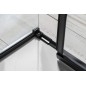 ALTIS BLACK Écran rectangulaire 1500x800 mm, variante L/R ALTIS BLACK Écran rectangulaire 1500x800 mm, variante L/R